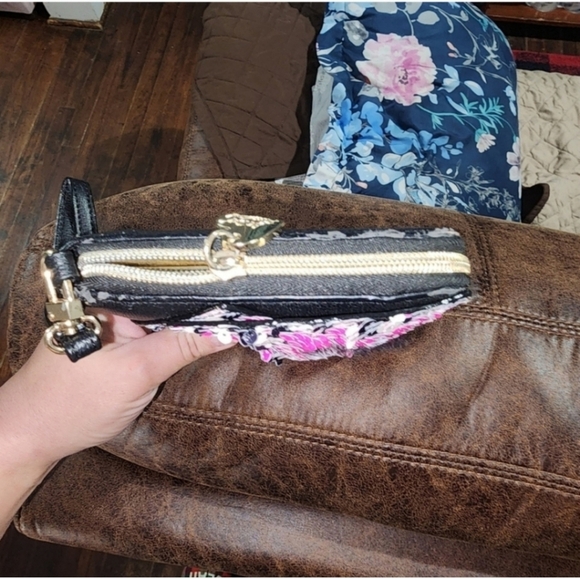 Vintage classic Betsey johnson sequin bow purse and wallet set - Picture 8 of 11